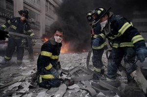 Nachtwey-911-Fireman-Kneeling-Original